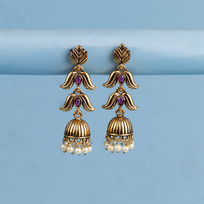 Oxidised Earrings E009