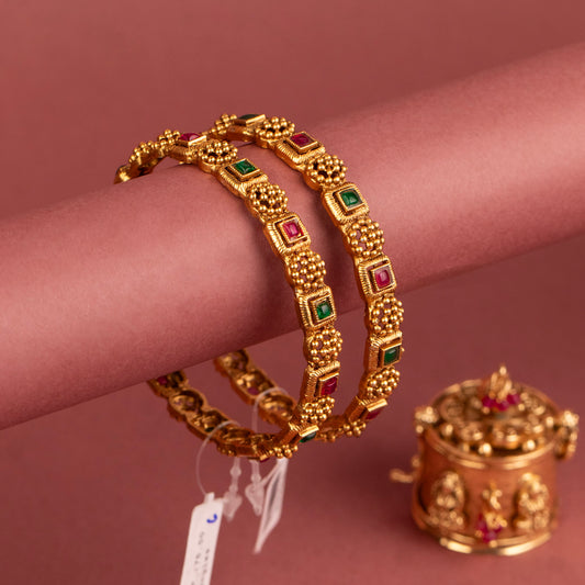Antique Bangles B209( 2 piece)