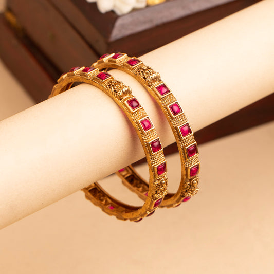 Antique Bangle B318( 2 piece)