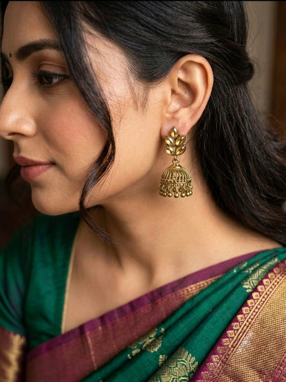 Mehendi Jumkha Earrings E1267