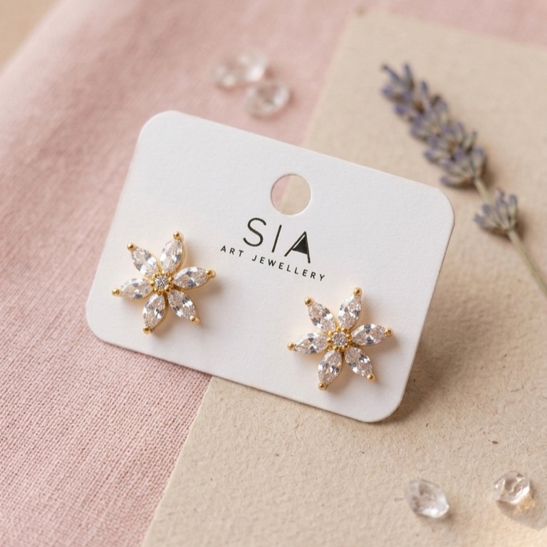 Navaratna Stud Earrings E1077