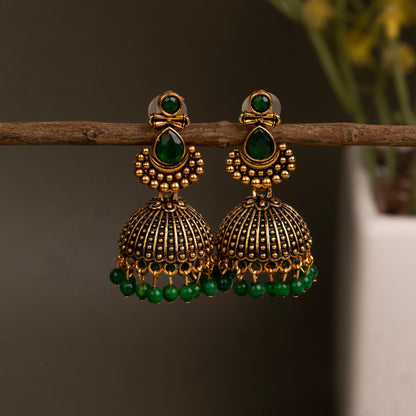 Oxidised Earrings E254