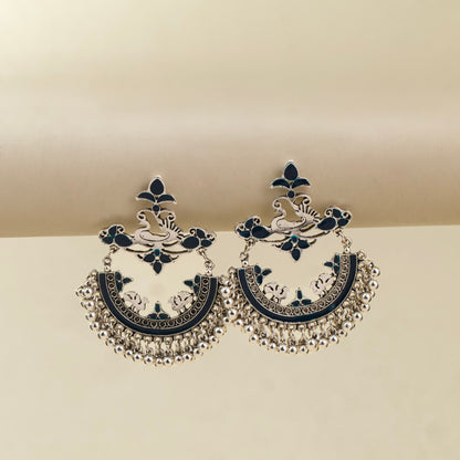 Oxidised Earrings E94
