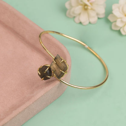 Cuff Bangle B532[Gem Stone]