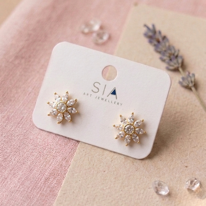 Navaratna Stud Earrings E1078