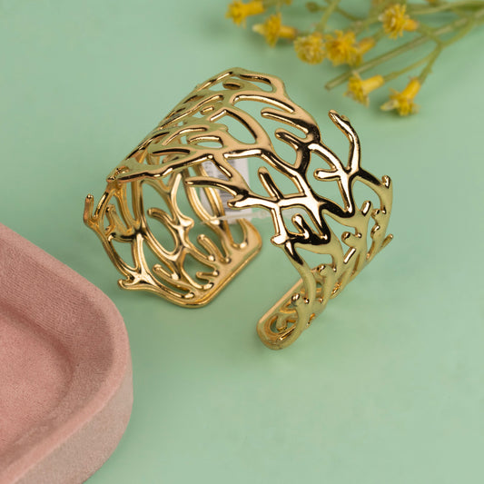 Cuff Bangle B477 [Anti Tarnished]