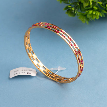 Gold Plated Bangle B33