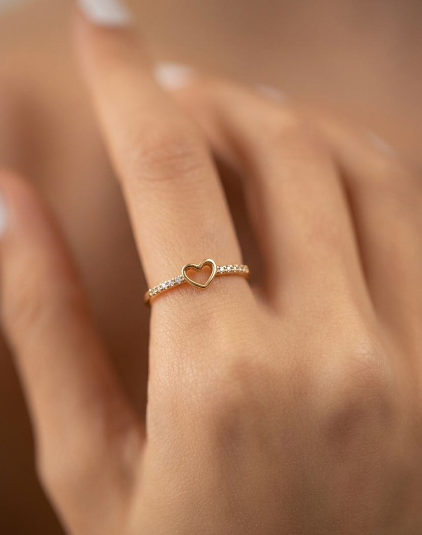 Finger Ring FR91[Rose Gold]