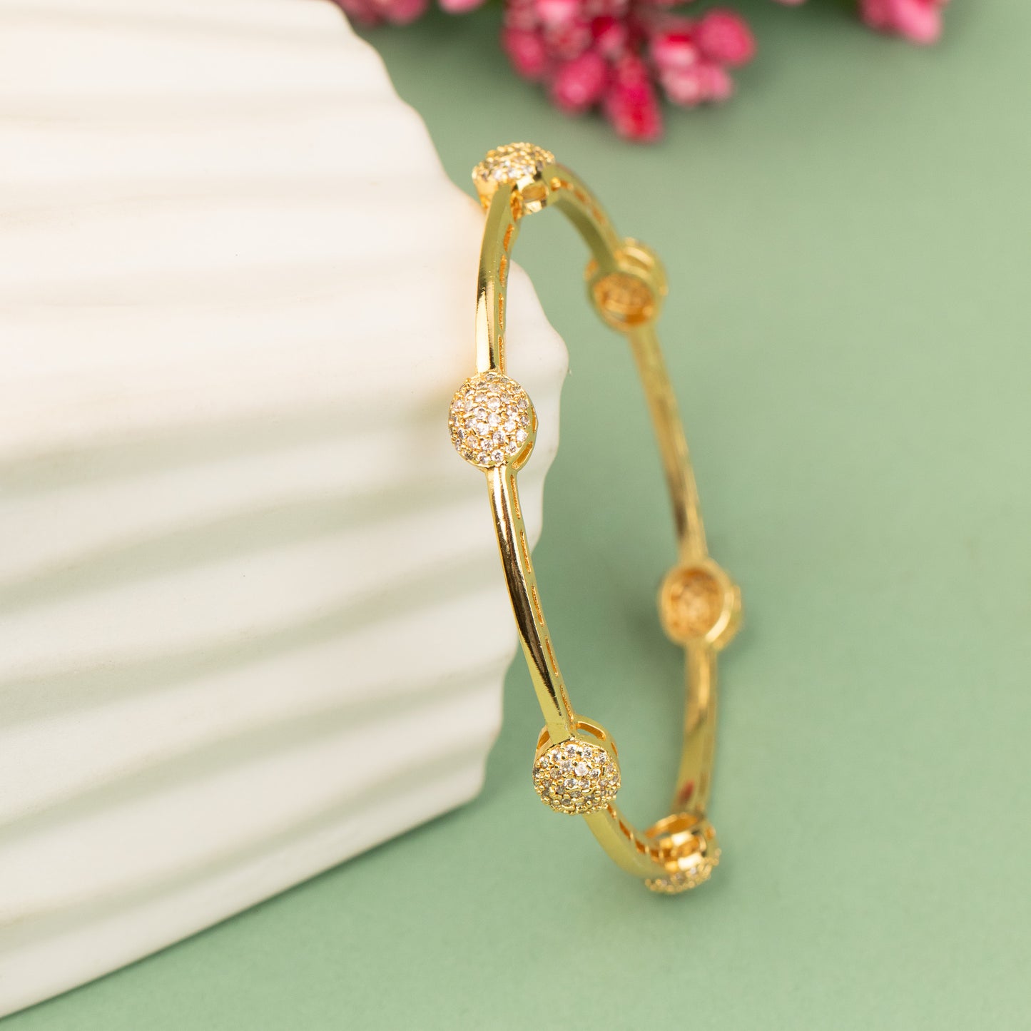 Gold Plated Bangles B648