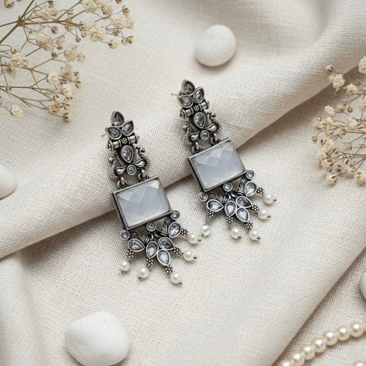 Oxidised Earrings E824