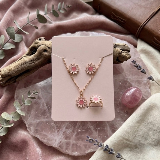 Simple chain SC327 [Kids Charm Chain+Stud+Ring]