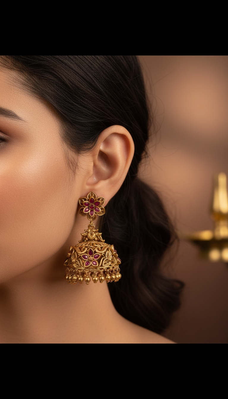 Premium Antique Earrings E725