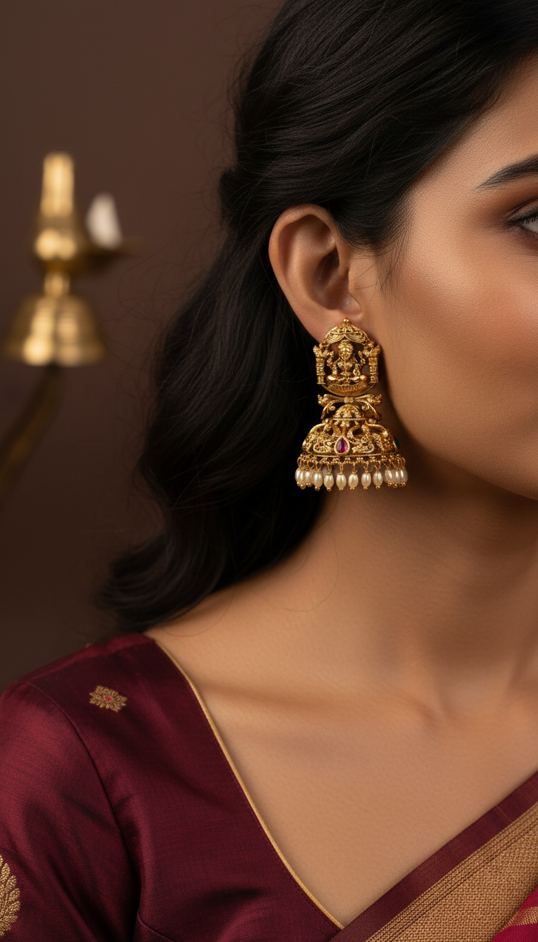 Premium Antique Earrings E721