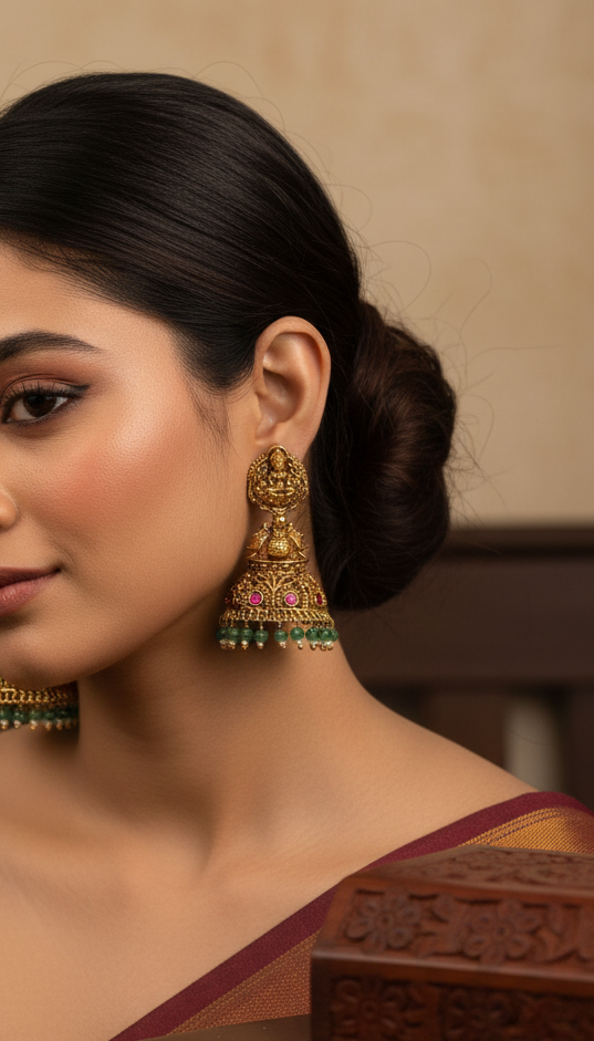 Premium Antique Earrings E719