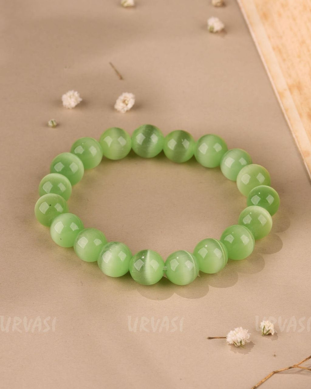 Hand-made Abdomen Chalcedony Lace agate Bracelet BR130