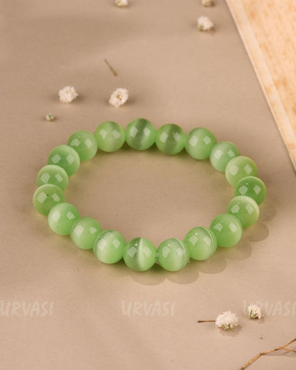 Hand-made Abdomen Chalcedony Lace agate Bracelet BR130