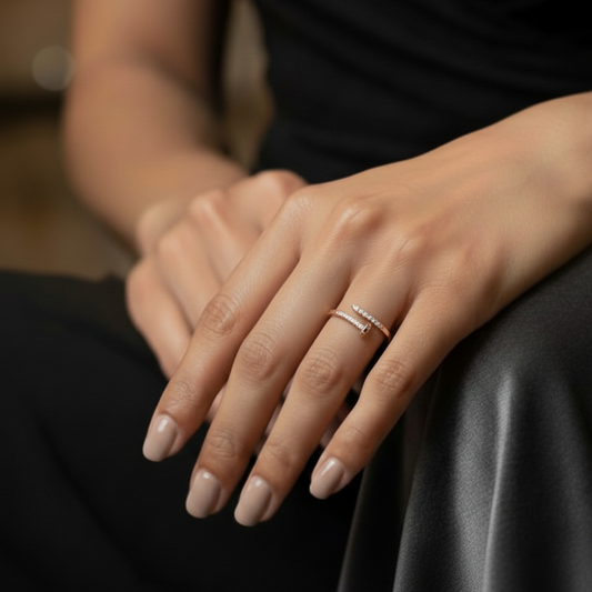 Finger Ring FR24[Rose Gold]