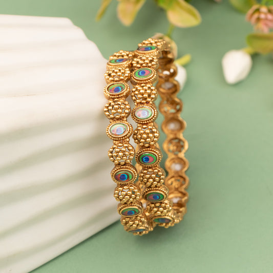 Antique Bangle B605 (2 Piece)
