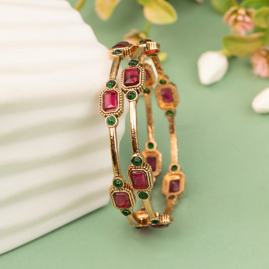 Antique Bangle B607 (2 Piece)