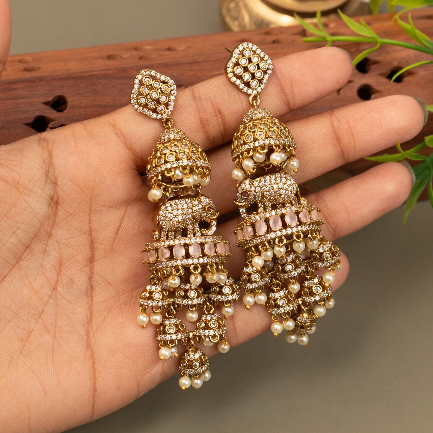 Premium Antique Earrings E1335