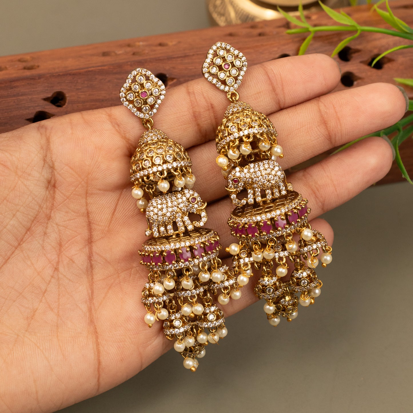 Premium Antique Earrings E1335