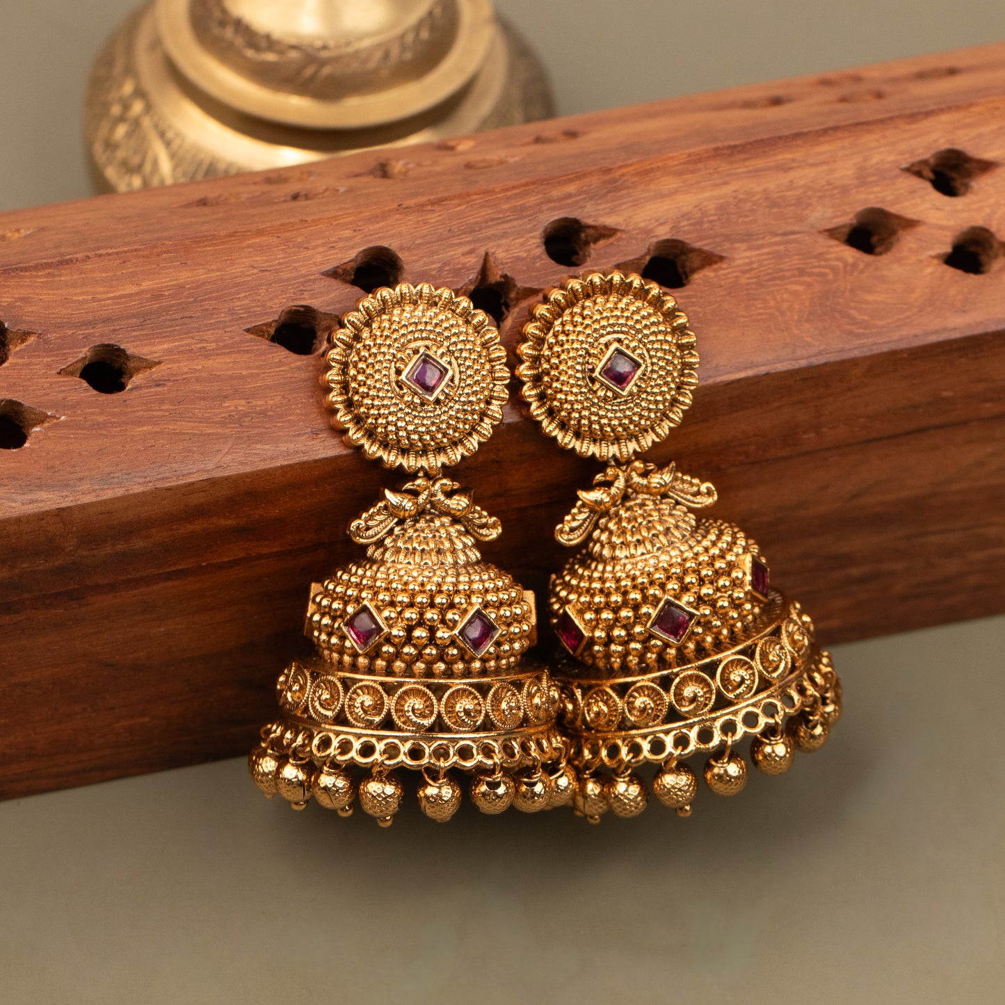 Premium Antique Earrings E1336