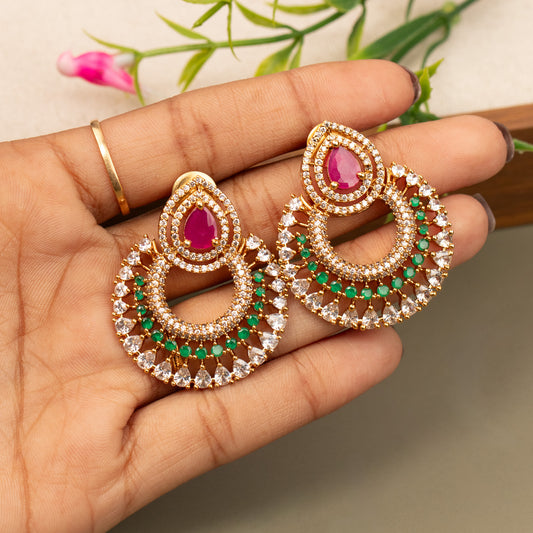 Antique Stone Earrings E1371