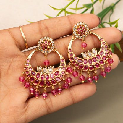 Antique Gold Plated Earrings E1362