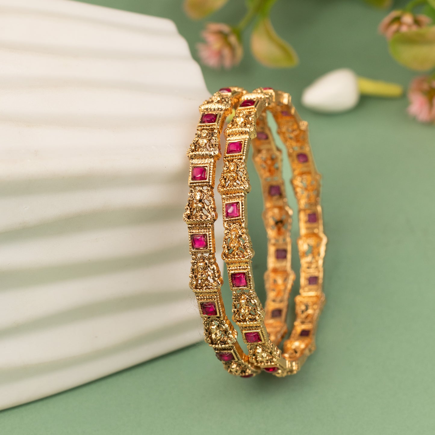 Antique Bangles B622 (2 piece)