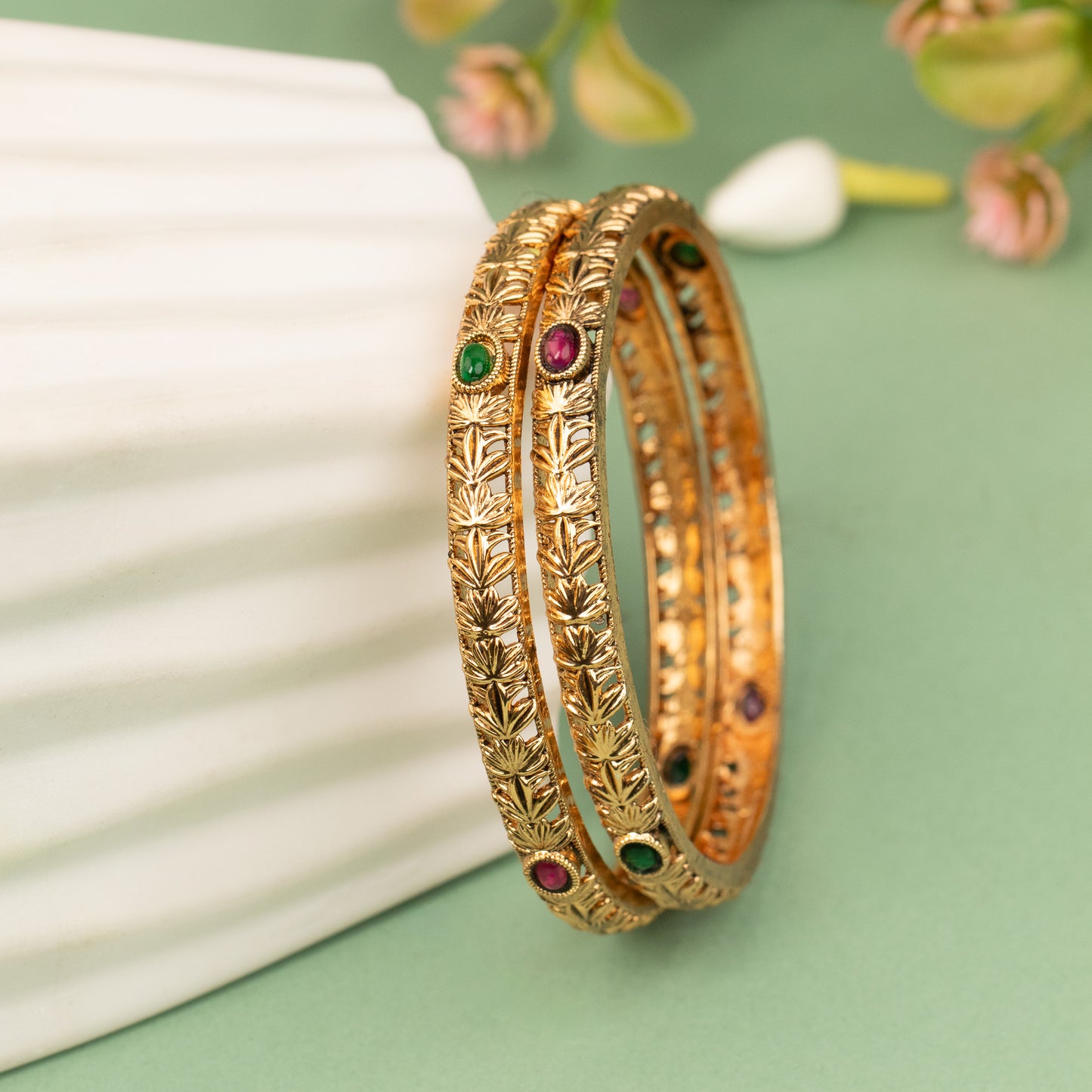Antique Bangles B626 (2 piece)