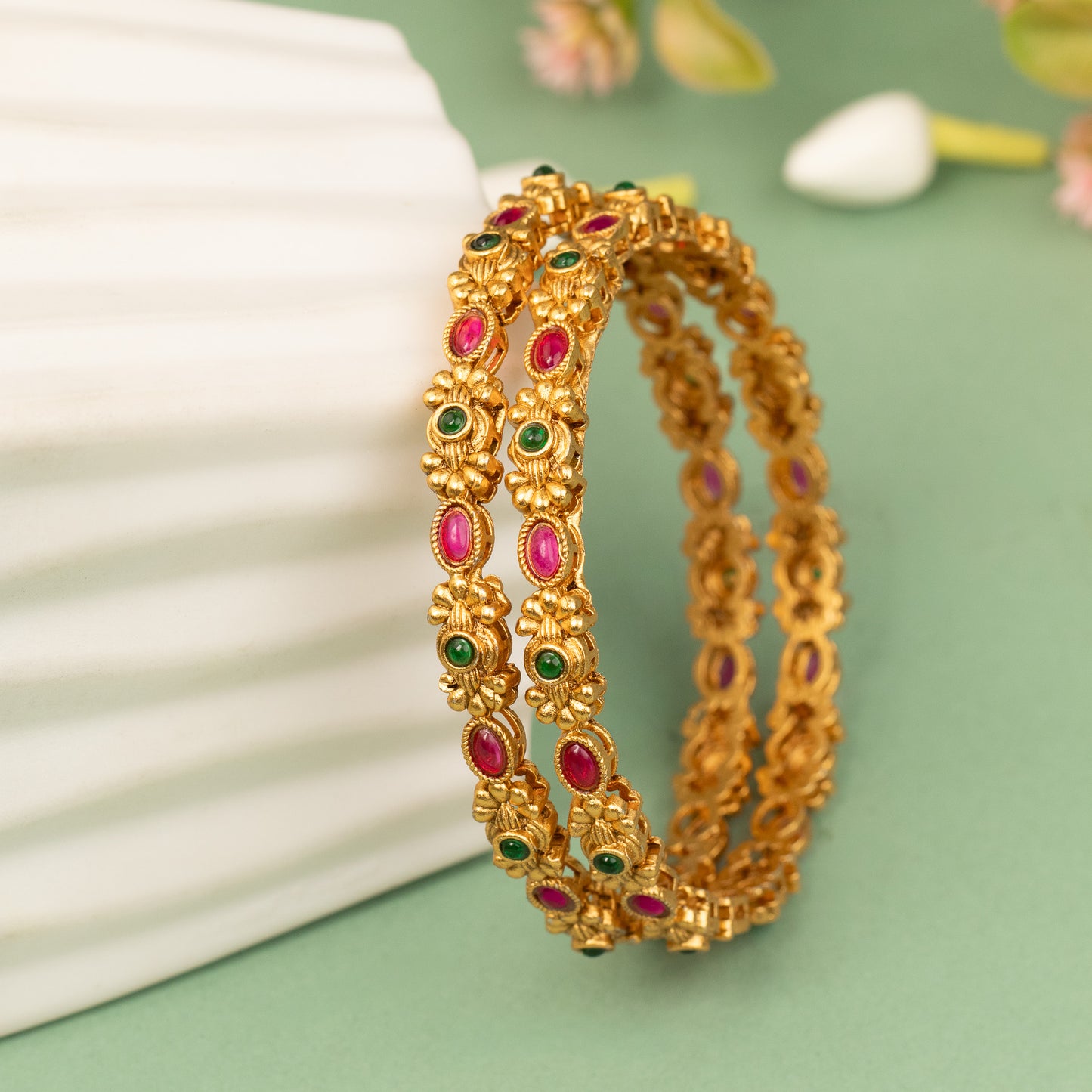 Antique Bangles B621 (2 piece)