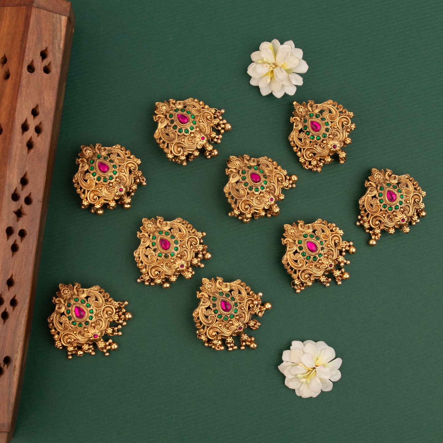 Antique Hair Choti AC126(set of 9)