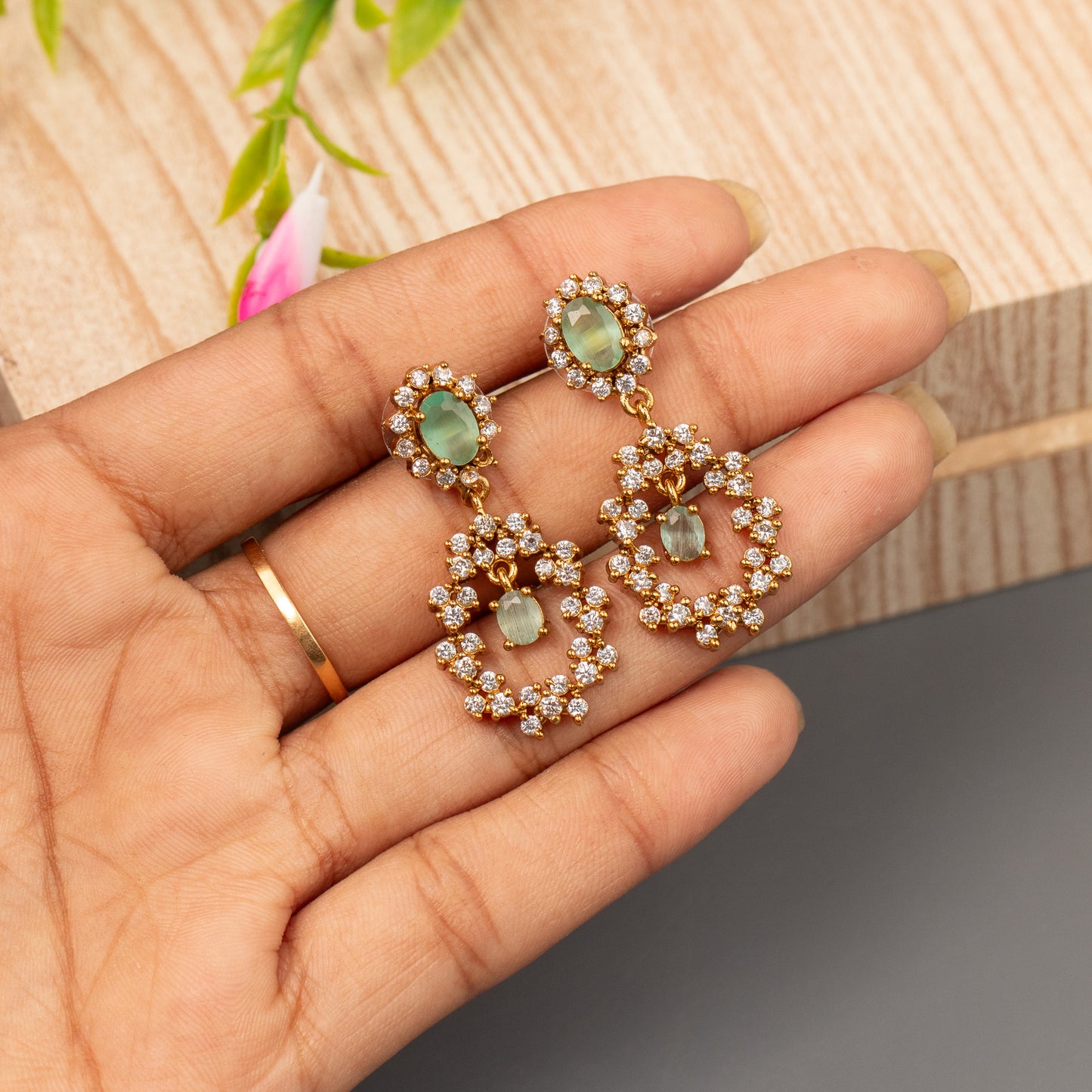 AD Hanging Earrings E1403