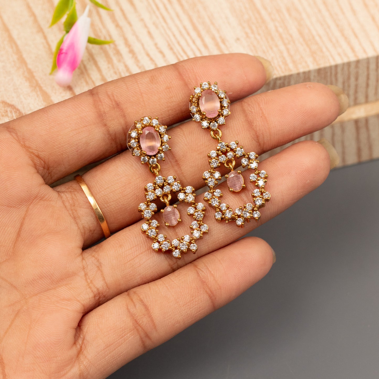 AD Hanging Earrings E1403