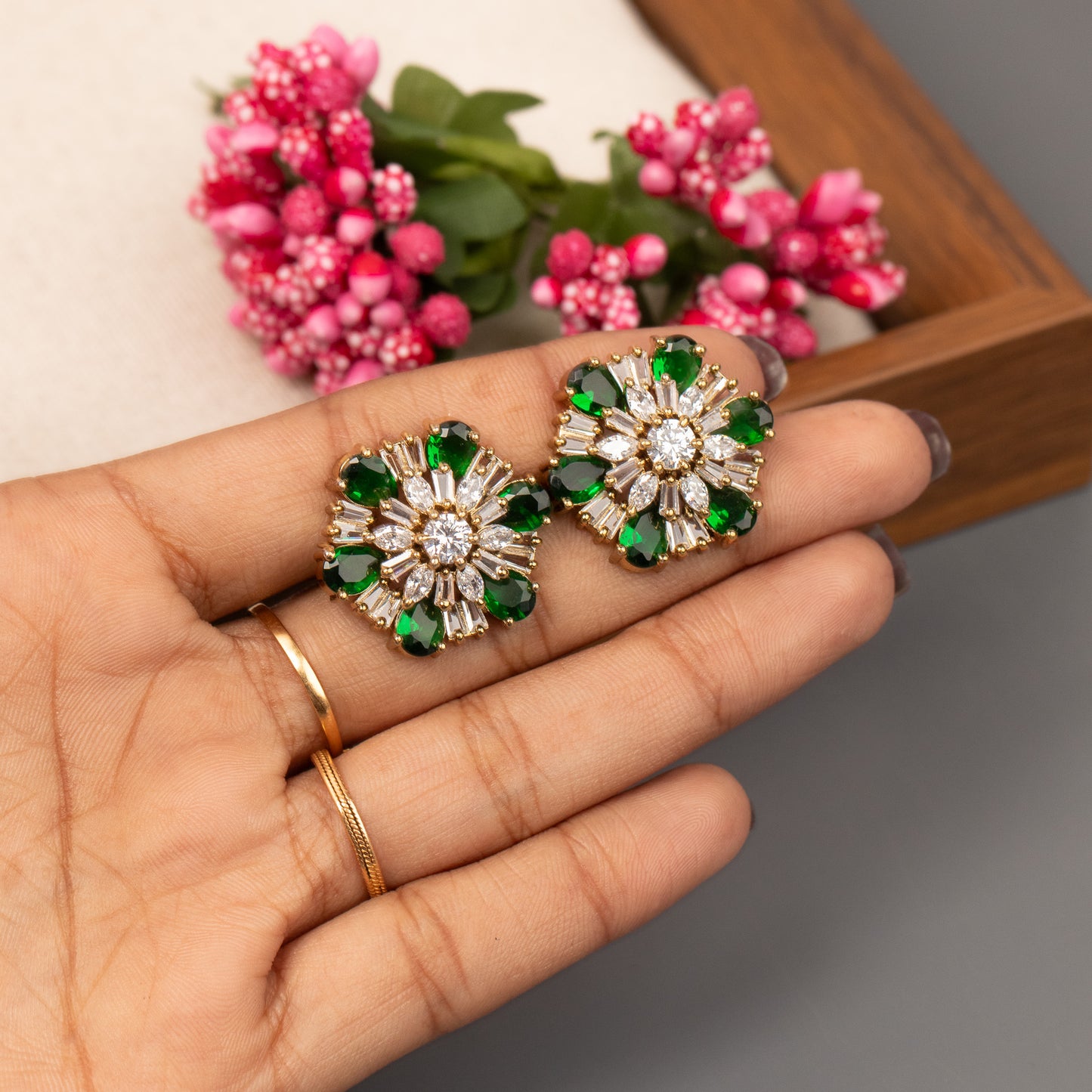 AD Stud Earrings E1400