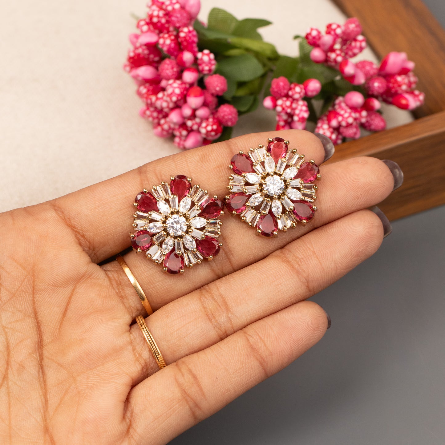 AD Stud Earrings E1400