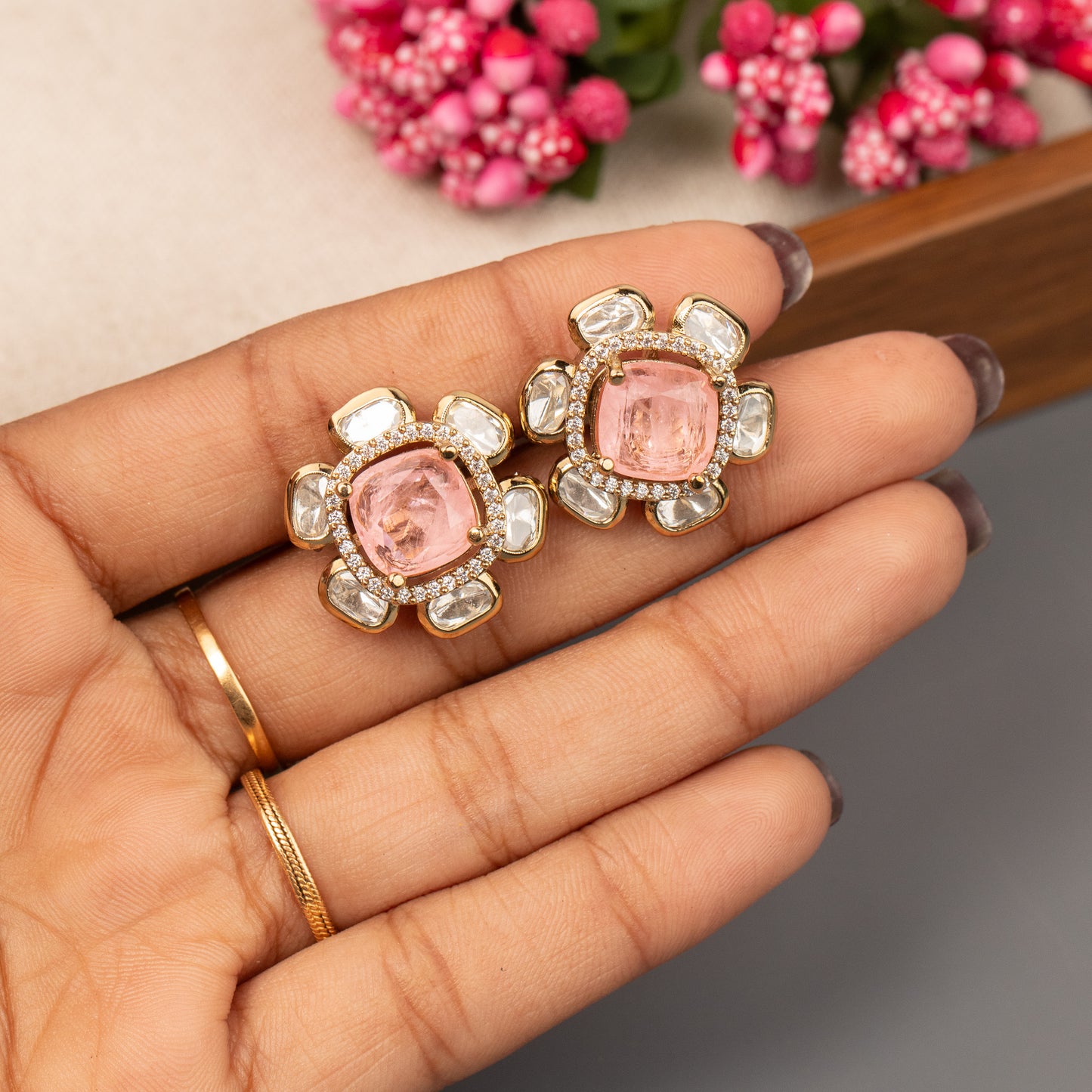 AD Stud Earrings E1399
