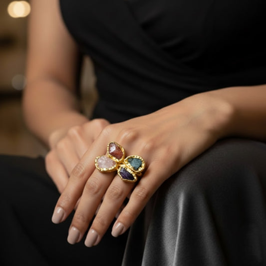 Finger Ring FR27[Gem Stone]