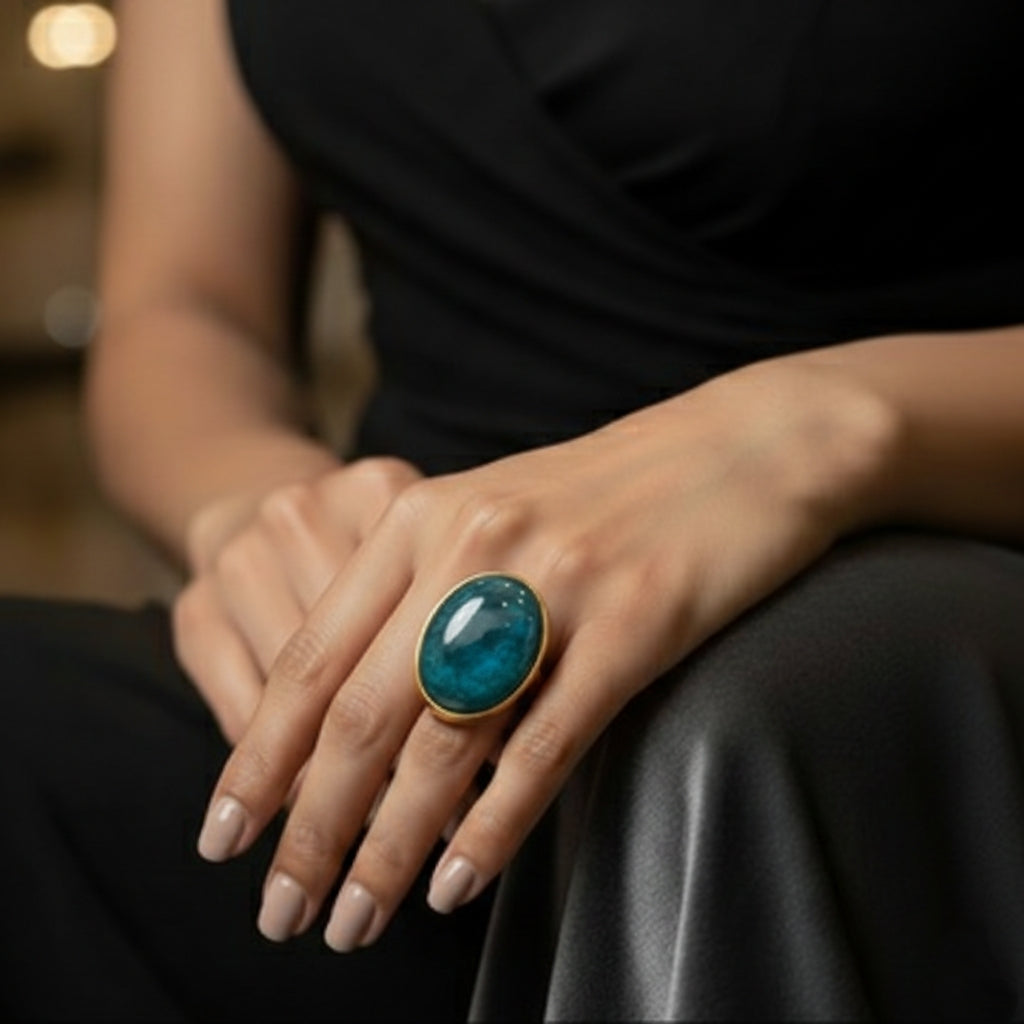 Finger Ring FR26[Gem Stone]