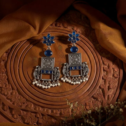 Oxidised Earrings E763