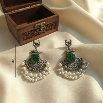 Oxidised Earrings E780