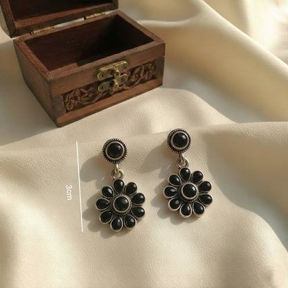 Oxidised Earrings E784