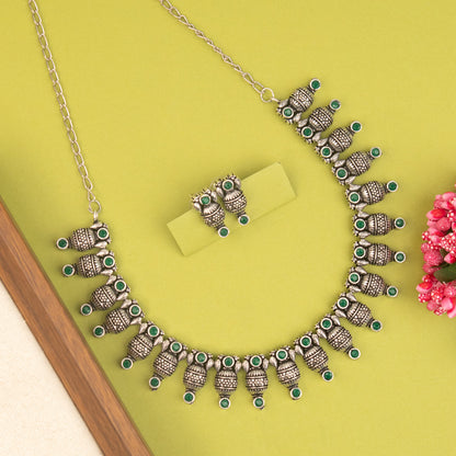 Oxidised Necklace N1483