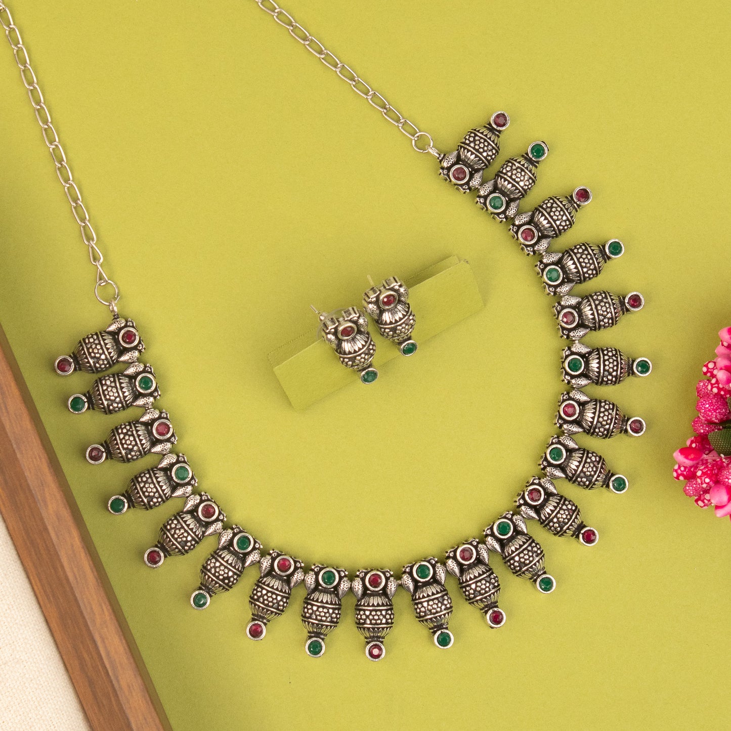 Oxidised Necklace N1483