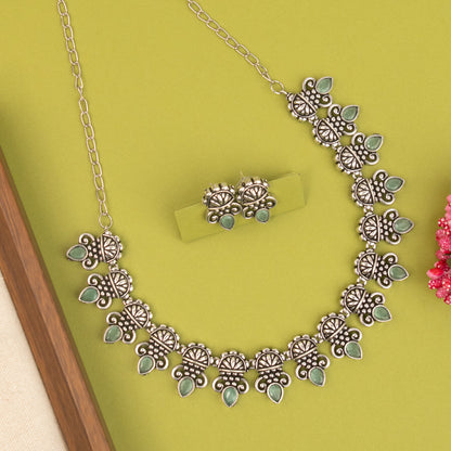 Oxidised Necklace 1481