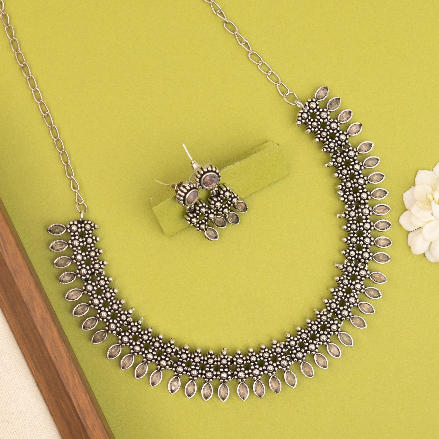 Oxidised Necklace 1479