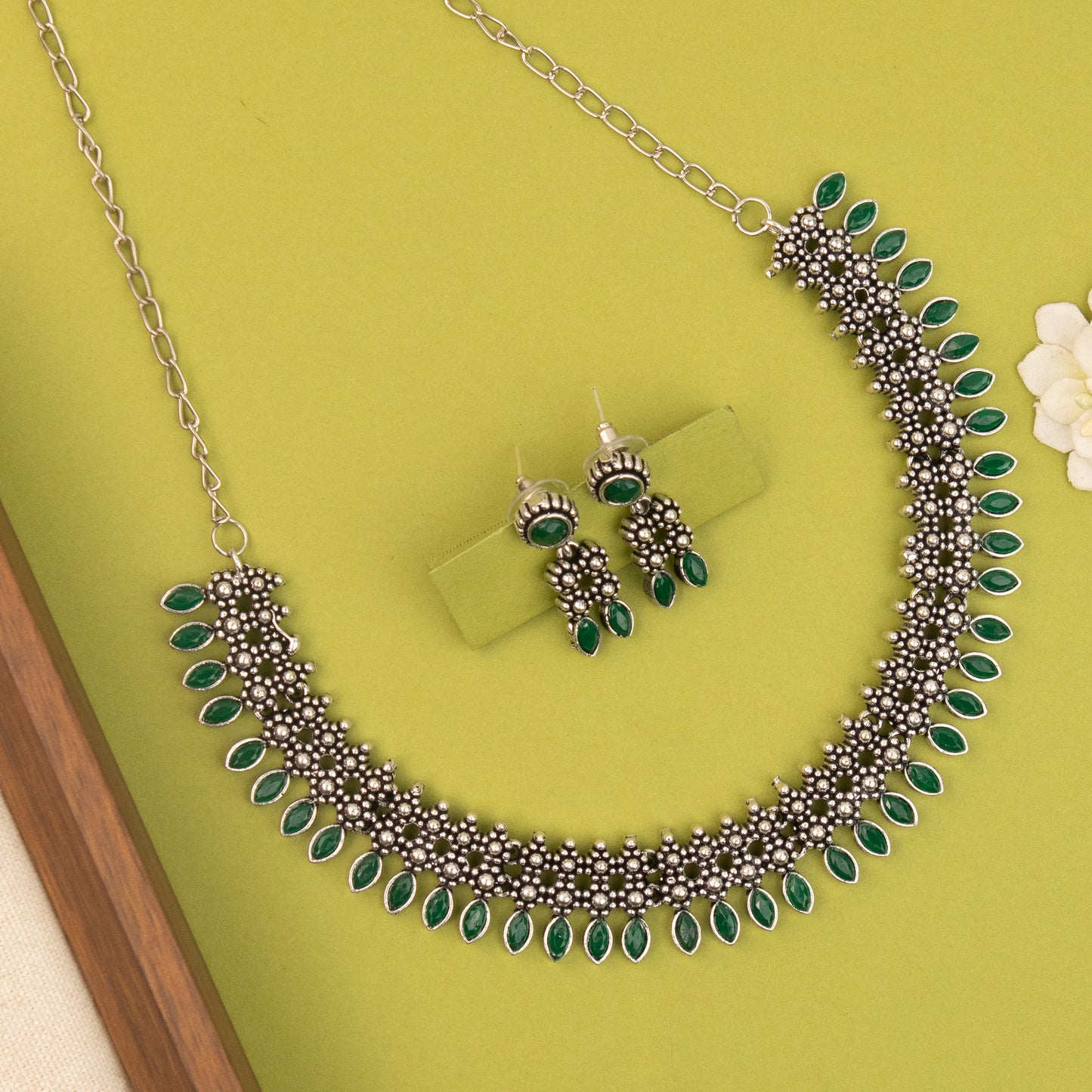 Oxidised Necklace 1479