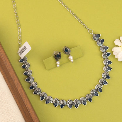 Oxidised Necklace N1484