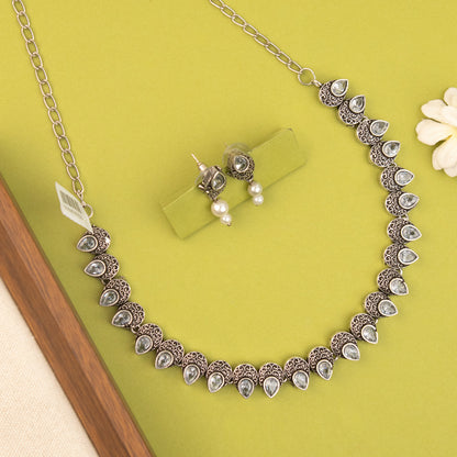 Oxidised Necklace N1484