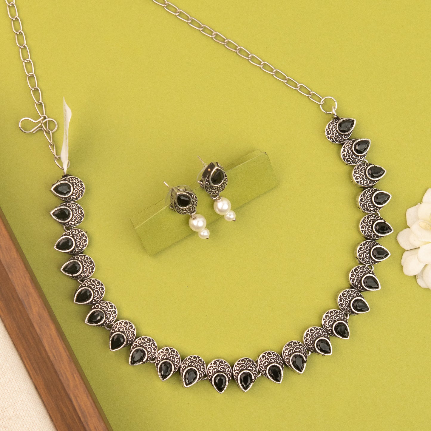 Oxidised Necklace N1484